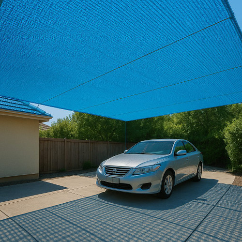 توری سایبان آبی